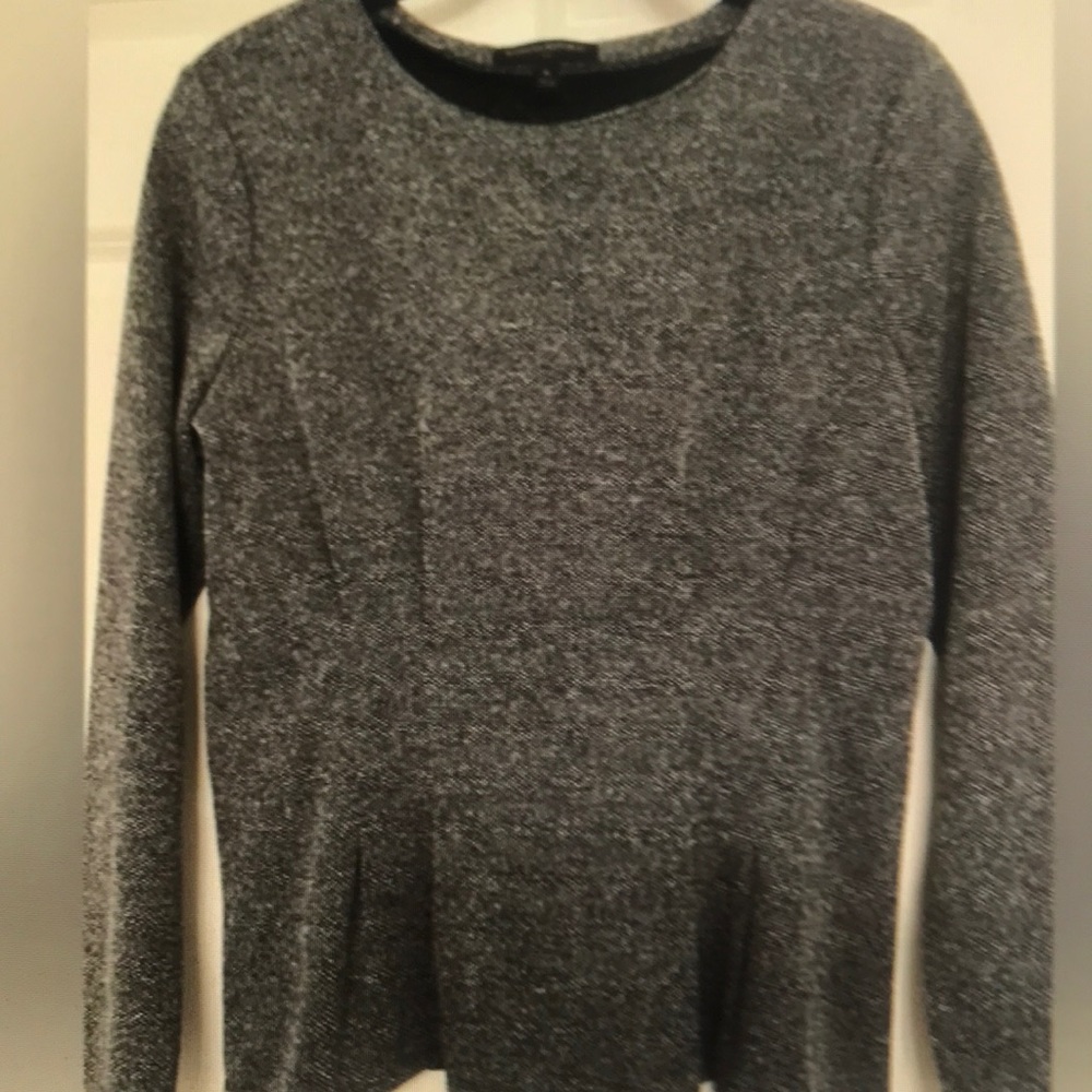 Banana republic pleated shirt